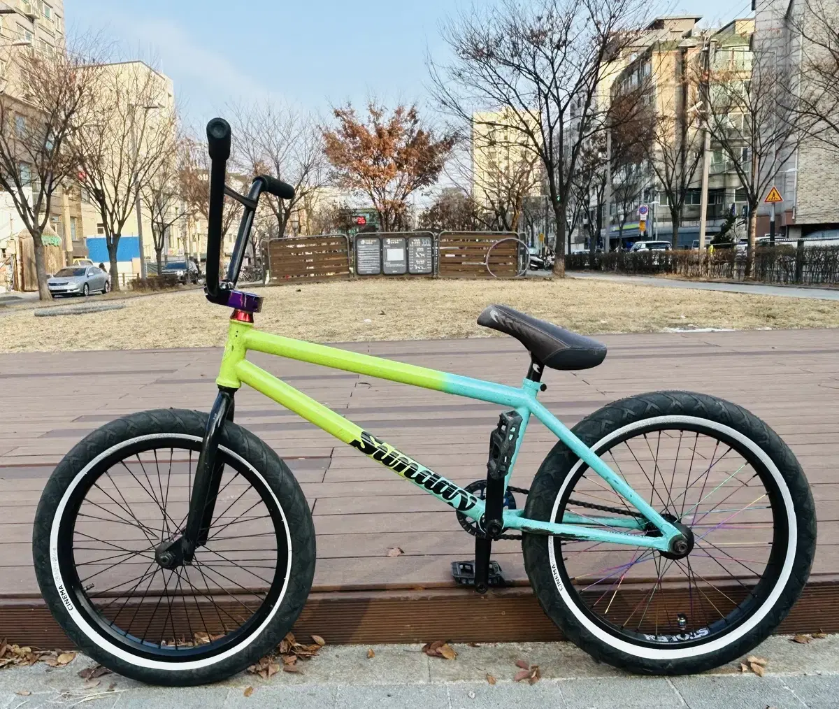 풀커스텀 스위퍼 bmx